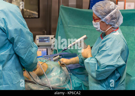 LIGAMENT SURGERY Stock Photo