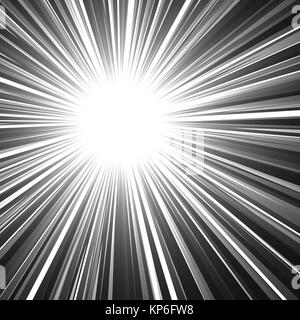 abstract rays. explosion effect. vector graphic illustration Stock Vector