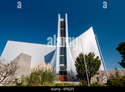 St. Mary's Cathedral Kenzo Tange Stock Photo
