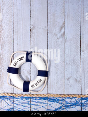 Welcome on Board Stock Photo