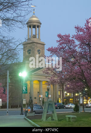 United First Parish Church, Quincy Massachusetts Stock Photo