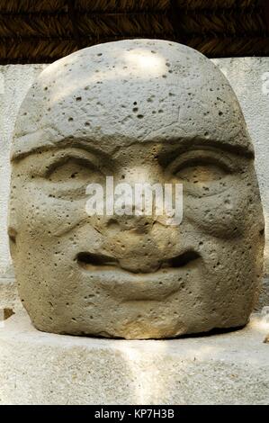 Olmec Stone Head No. One, Jalapa, Xalapa, Museum Of Anthropology ...