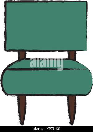 accent chair icon Stock Vector