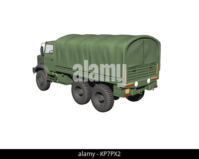 Military vehicle truck,exempted Stock Photo