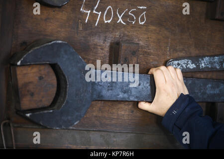 Very big wrenches Stock Photo