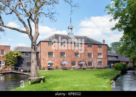 Whitchurch Silk Mill, Winchester Street, Whitchurch, Hampshire, England, United Kingdom Stock Photo