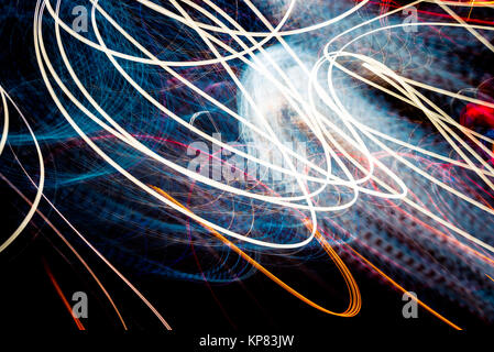 Abstract Image Of Multi Colored Lights. Stock Photo