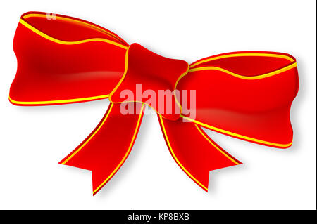 Christmas Ribbon Stock Photo