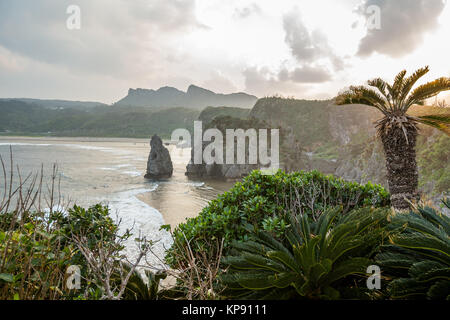 Cape Hedo, Okinawa Stock Photo