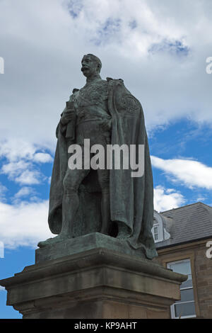 Statue of Lord Londonderry in Seaham, County Durham, England. Charles William Vane Stock Photo