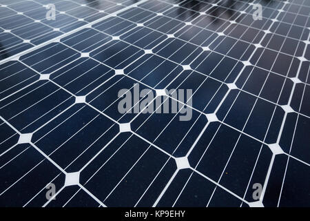 Solar panel texture Stock Photo
