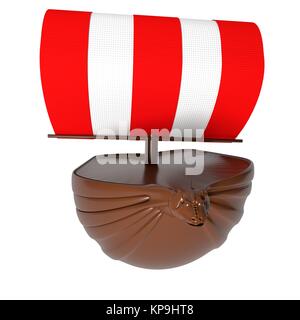 Drakkar, viking ship Stock Photo