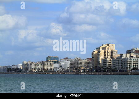 the city of alexandria in egypt Stock Photo