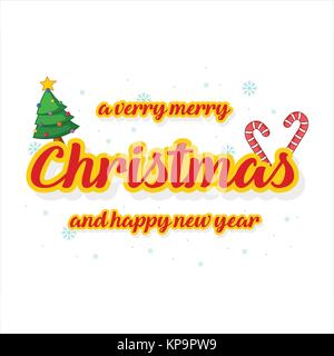 Christmas simple design art collection Stock Vector