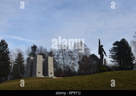 kz,concentration camp,mauthausen,commemoration,holocaust memorial,terror,mass destruction Stock Photo