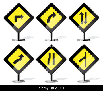 Road Signs Stock Photo