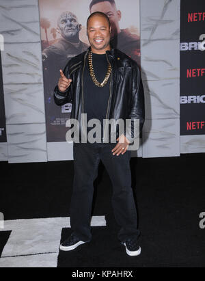 Westwood, CA, USA. 13th Dec, 2017. 13 December 2017 - Westwood, California - Xhibit. Netflix's ''Bright'' Los Angeles Premiere held at Regency Village Theatre in Westwood. Photo Credit: Birdie Thompson/AdMedia Credit: Birdie Thompson/AdMedia/ZUMA Wire/Alamy Live News Stock Photo