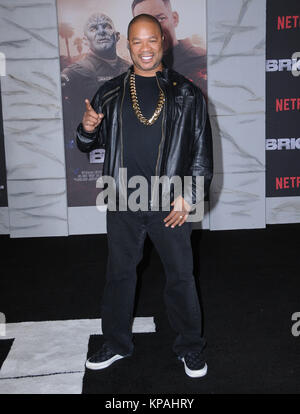 Westwood, CA, USA. 13th Dec, 2017. 13 December 2017 - Westwood, California - Xhibit. Netflix's ''Bright'' Los Angeles Premiere held at Regency Village Theatre in Westwood. Photo Credit: Birdie Thompson/AdMedia Credit: Birdie Thompson/AdMedia/ZUMA Wire/Alamy Live News Stock Photo