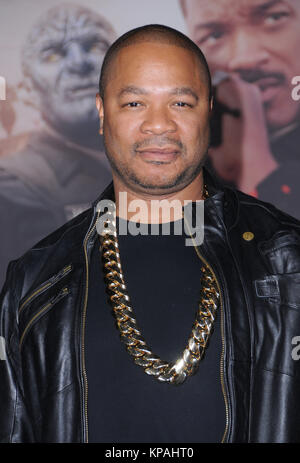 Westwood, CA, USA. 13th Dec, 2017. 13 December 2017 - Westwood, California - Xhibit. Netflix's ''Bright'' Los Angeles Premiere held at Regency Village Theatre in Westwood. Photo Credit: Birdie Thompson/AdMedia Credit: Birdie Thompson/AdMedia/ZUMA Wire/Alamy Live News Stock Photo