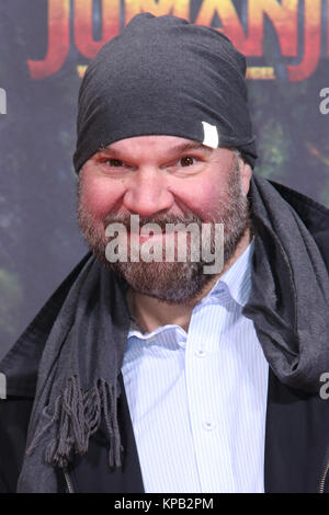 Berlin, Germany, 06th DEC, 2017. Joerg Moukaddam attending the 'Jumanji: Welcome To The Jungle' Premiere held at CineStar, Sony Center, Potsdamer Plat Stock Photo