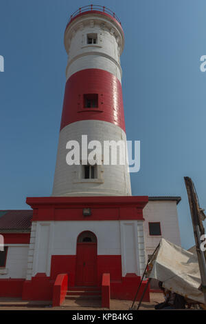 Jamestown lighthouse, fishing village of Jamestown, Accra, Ghana, West Africa Stock Photo
