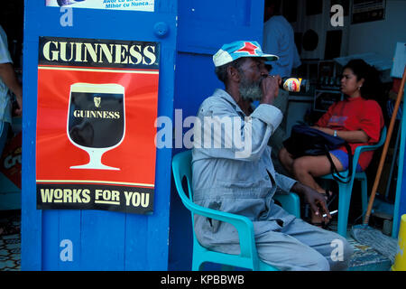 San Nicolas, Bar, Aruba, Netherlands Antilles Stock Photo