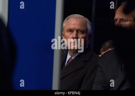 U.S. Attorney General Jeff Sessions attends the 29th annual Candlelight Vigil for fallen law enforcement officers at the National Mall May 13, 2017 in Washington, DC. Stock Photo