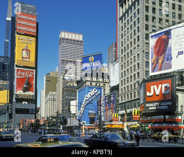 1992 HISTORICAL TIMES SQUARE MANHATTAN NEW YORK CITY USA Stock