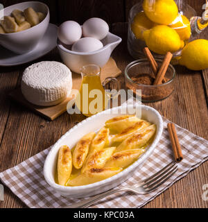 potato dumpling Stock Photo