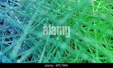 molecule atomic microcosm background with blured atoms and nodes. science close-up wallpaper Stock Photo