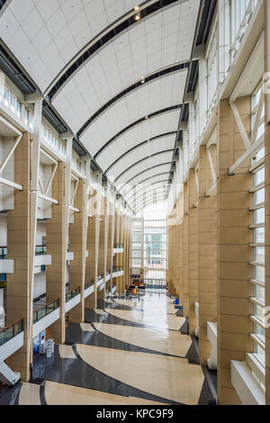 Interior of McCormick Place Convention Center. Stock Photo