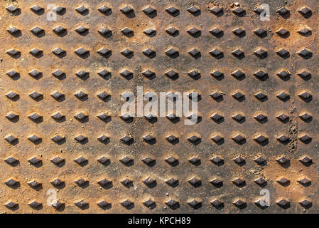 Close-up background manhole Stock Photo
