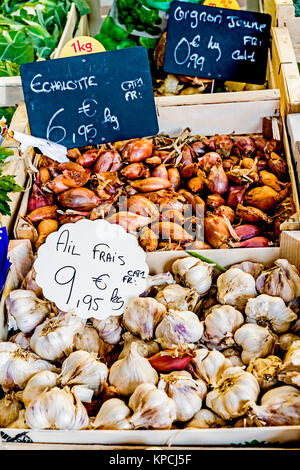 Metz (France): Covered market; Markthalle in Metz Stock Photo