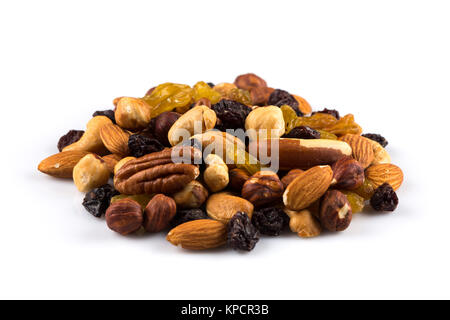 Mix nuts and dry fruits Stock Photo