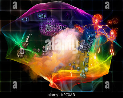Advance of Math Visualization Stock Photo - Alamy
