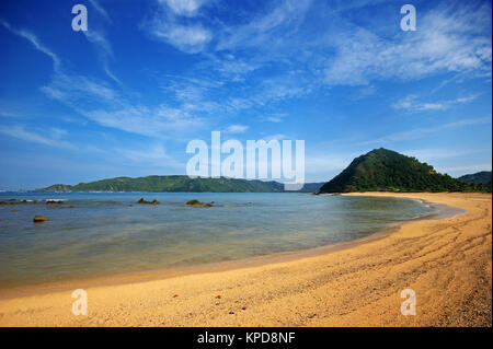 Kuta Mandalika Beach, Lombok Island, Nusa Tenggara, Indonesia Stock Photo