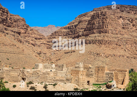 berber villages in the desert morocco Stock Photo