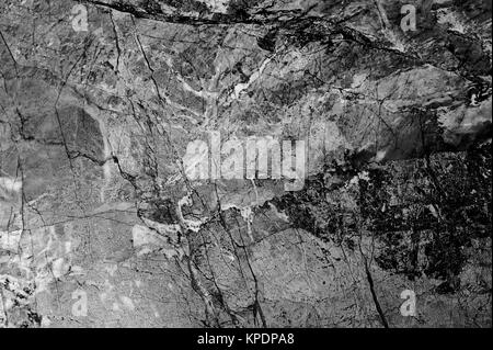 Black and white marble texture, Detailed structure of marble Stock Photo