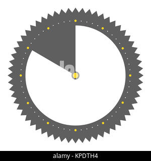 Ícone do cronômetro 50 minutos 50 segundos ou 10 - Stockphoto