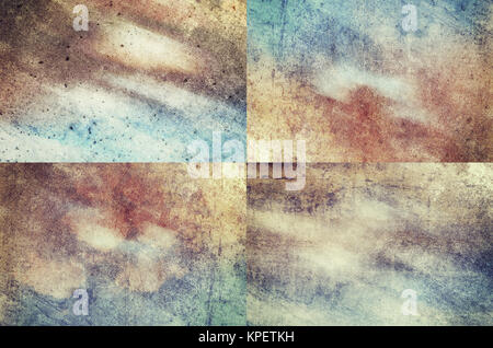 Colored grunge texture backgrounds Stock Photo