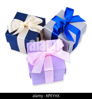 Gift boxes Stock Photo