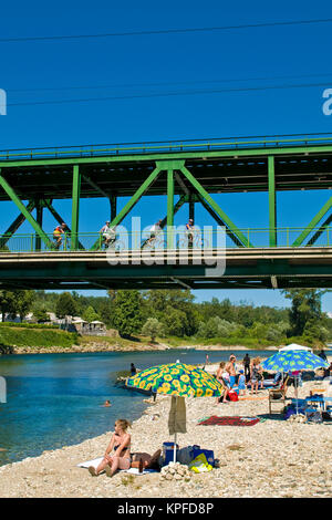 Turbigo, Ticino river, Lombardy, Italy Stock Photo