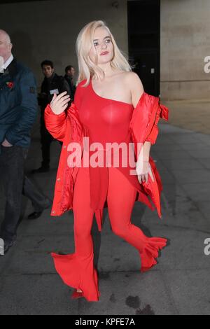 Clean Bandit seen arriving at Radio 1 Featuring: Grace Chatto Where