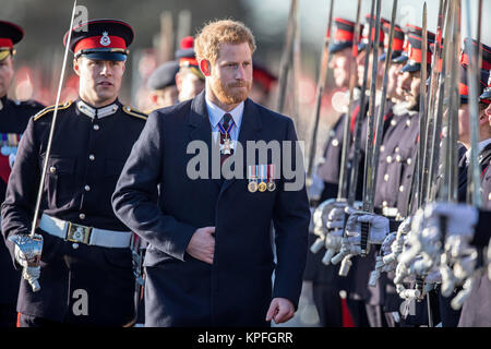 Harry Insects Prince Harry insects the graduating officer cadets at the Royal ...