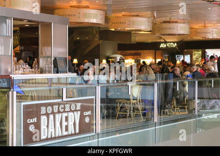 Bouchon Bakery in Time Warner Center, NYC, USA Stock Photo