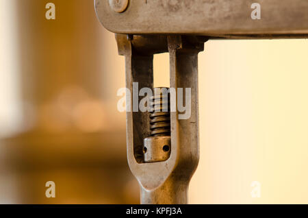 photo of the historic machines in macro photography, detail Stock Photo