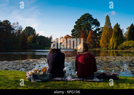 Sheffield Park Gardens, East Sussex, England Stock Photo