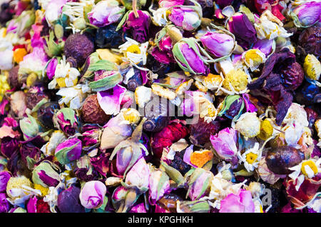bouquet of dried flowers Stock Photo
