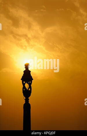 Column at the India Gate. Situated in the heart of New Delhi, India Gate was designed by Sir Edwin Lutyens commemorating members of the British Indian Army who perished fighting for the Indian Empire in WWI and the Afghan Wars. Stock Photo