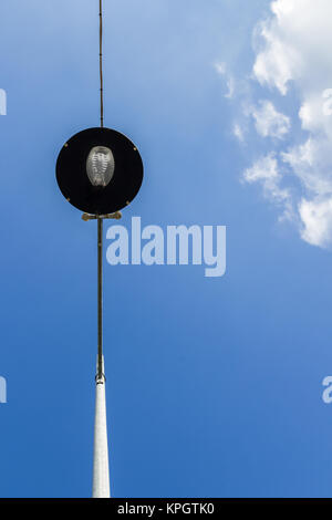 Street lamp suspended Stock Photo